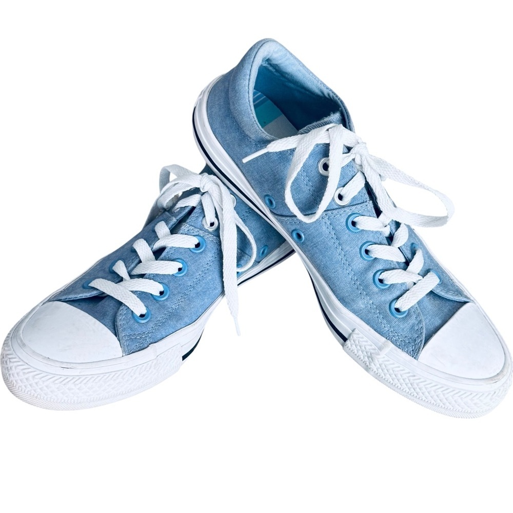 Converse Women’s Size 8 Madison Low Canvas Indigo Fog All Star  Sneakers Shoes